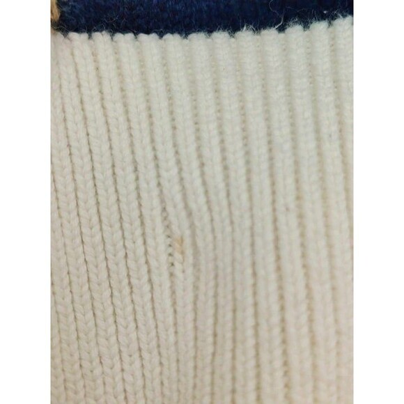 Vtg Lyle & Scott Sweater Diamond Checkered Pattern Golf Long Sleeve Size XXL - Picture 7 of 7